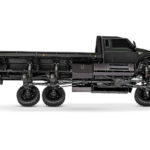 1/10 TRX-6 6x6 Ultimate RC Hauler Flatbed Tow Truck With Pro Scale Winch Black