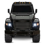 1/10 TRX-6 6x6 Ultimate RC Hauler Flatbed Tow Truck With Pro Scale Winch Black