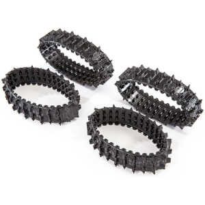 Traxxas Treads Deep-Terrain TRX-4 Traxx (complete set front and rear) (rubber) (4) TRA8877