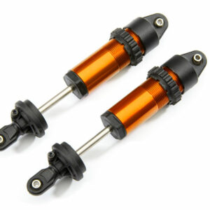 High-performance RC car shock absorbers for durable off-road racing.