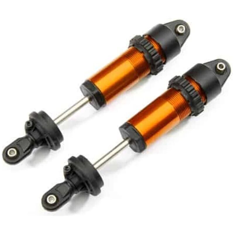 High-performance RC car shock absorbers for durable off-road racing.
