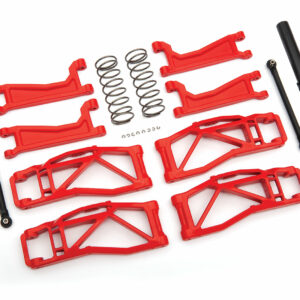 Traxxas WideMaxx Suspension Kit (Red) TRA8995R