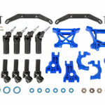 Traxxas Outer Driveline and Suspension Upgrade Kit extreme heavy duty blue TRA9080X