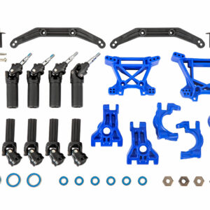 Traxxas Outer Driveline and Suspension Upgrade Kit extreme heavy duty blue TRA9080X