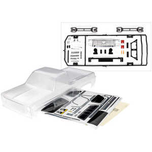 Traxxas Chevrolet K10 Truck 1979 - TRA9212 - Body (Clear)