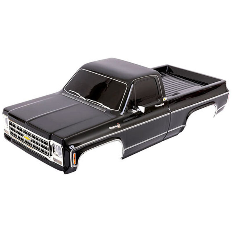 Traxxas Chevrolet K10 Truck 1979 Complete Black Body Pre-Painted