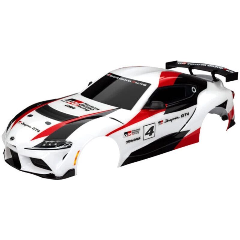 Traxxas Toyota Supra GT4 Complete White Body Pre-Painted