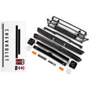 Traxxas Drag Slash Chevrolet C10 Body Accessories Black TRA9415