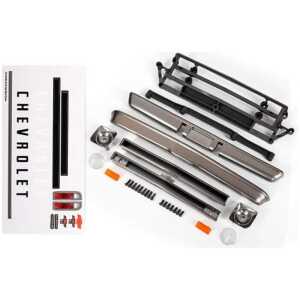 Traxxas Body accessories Chevrolet C10 satin black chrome TRA9415A