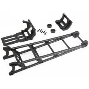 Traxxas Wheelie bar black (assembled)/ wheelie bar mount TRA9460