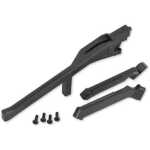 Traxxas Chassis braces (rear (1) rear tower (2))/ 4x15 CCS (4) TRA9521