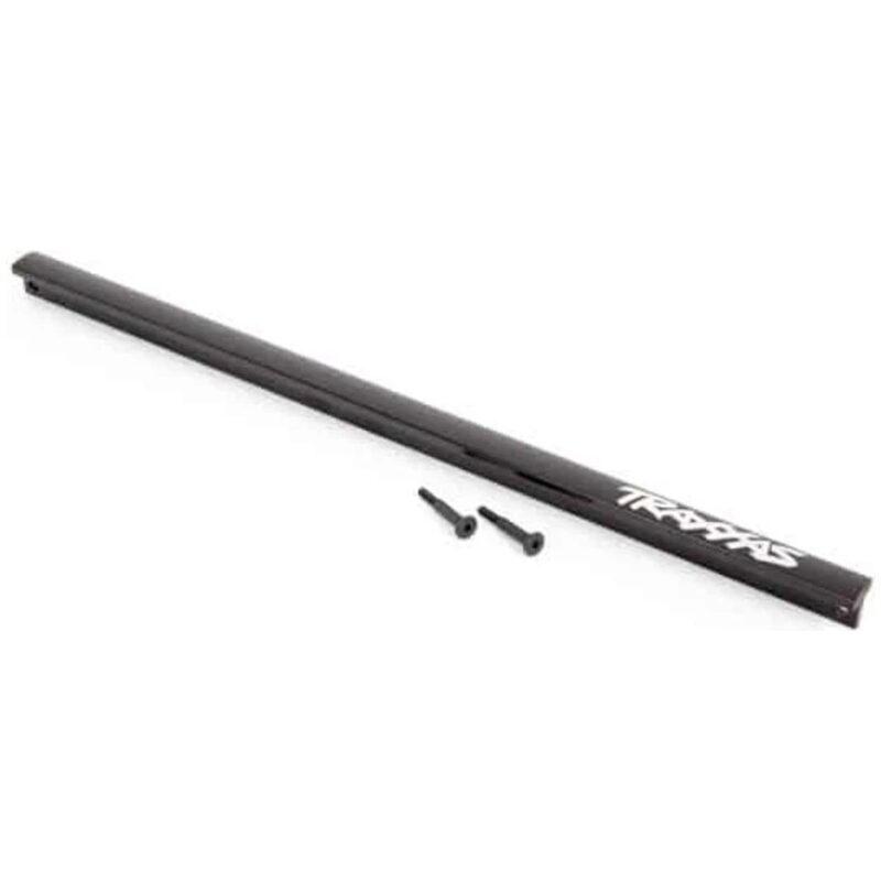 Traxxas Center brace (T-Bar) 6061-T6 aluminum (black-anodized)/ 3x16 SS (2) TRA9523