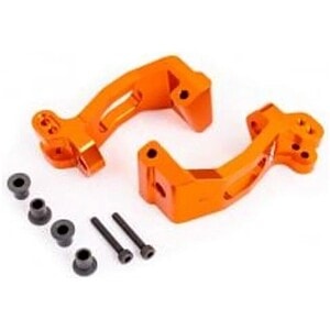 Traxxas Caster Blocks (C-Hubs) 6061-T6 Alum (Orange) TRA9532T