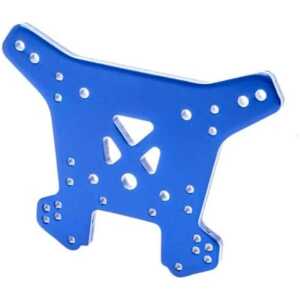 Traxxas Shock tower rear 6061-T6 aluminum (blue-anodized) TRA9538