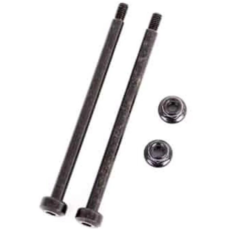 Traxxas Suspension pins outer rear 3.5x56.7mm (hardened steel) (2)/ M3x0.5mm NL flanged (2) TRA9543