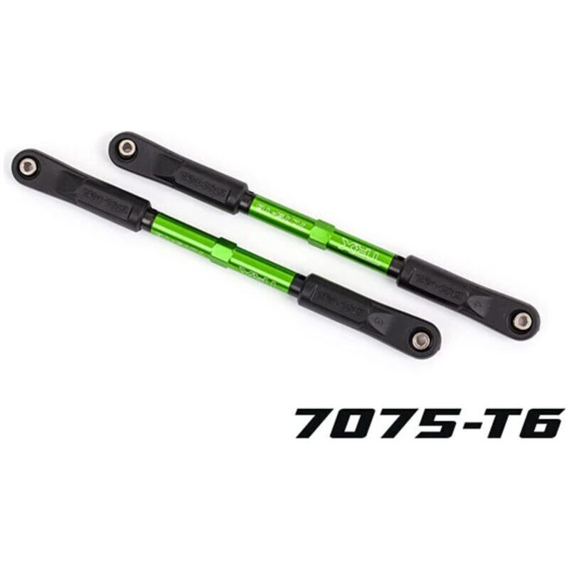 Traxxas Sledge Aluminum Rear Camber Link Tubes (2) Green TRA9548G