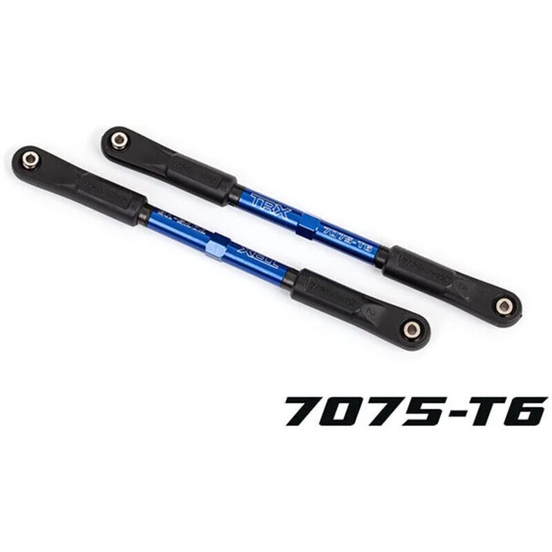 Traxxas Sledge Aluminum Rear Camber Link Tubes (2) Blue TRA9548X