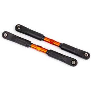 Traxxas Sledge Aluminum Toe Link Tubes (2) Orange TRA9549T