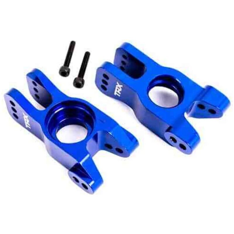 Traxxas Stub Axle Carriers 6061-T6 Alum (Left/Right) - Blue TRA9552X
