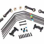 Traxxas Sway bar kit Sledge (front and rear) (includes front and rear sway bars and linkage) TRA9595