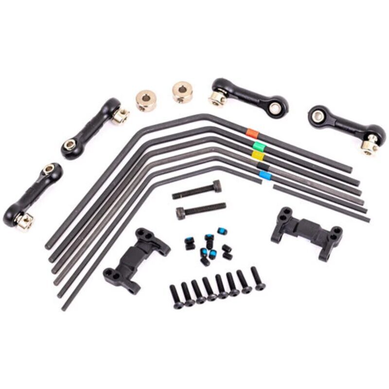 Traxxas Sway bar kit Sledge (front and rear) (includes front and rear sway bars and linkage) TRA9595