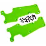 Traxxas Suspension arm covers green front (left and right)/ 2.5x8 CCS (12) TRA9633G
