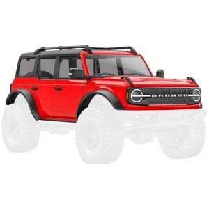 Traxxas Ford Bronco Complete Red Body Pre-Painted