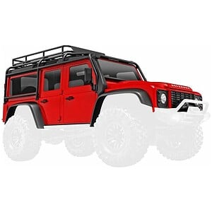 Traxxas Land Rover Defender Complete TRX4M Red Body Pre-Painted