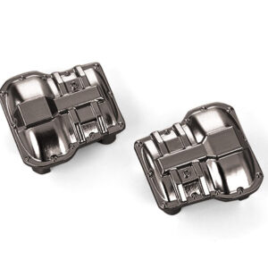 Traxxas Axle cover front or rear (black chrome) (2) TRA9738-BLKCR