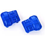 Traxxas Axle cover front or rear (blue) (2) TRA9738-BLUE