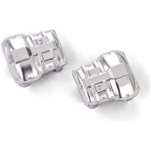 Traxxas Axle cover front or rear (satin chrome) (2) TRA9738-SATIN