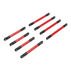 Traxxas Suspension Link Set 6061-T6 Aluminum Red Anodized 9749-RED