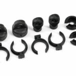 Traxxas Shock cap (2)/ spring perch (2)/ rod end (2)/ spring preload spacer (4) TRA9762A