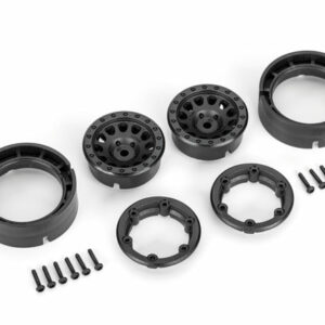 Traxxas Wheels 1.0 Method Race Wheels 105 Beadlock (black beadlock) (2)