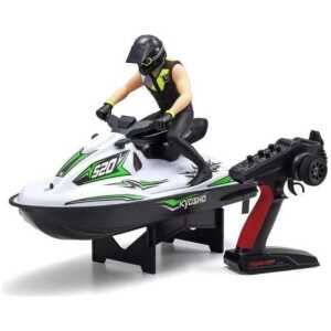 High-speed RC boat with remote control for water racing and hobby enthusiasts.