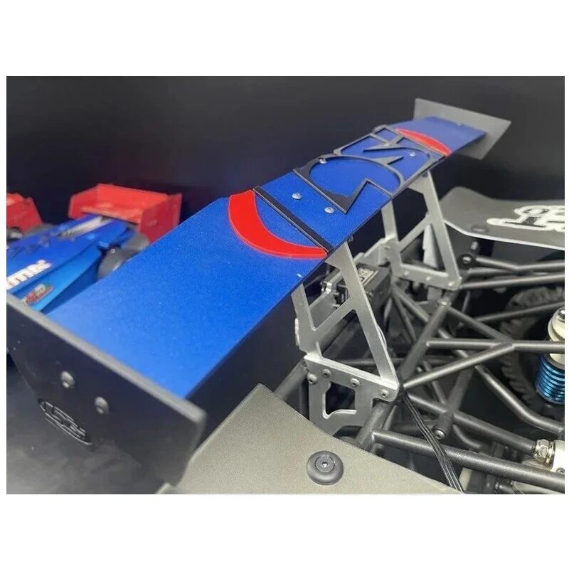Losi 5T V2 Rear Wing Spoiler Adjustable Blue