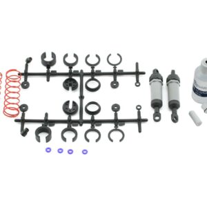Traxxas Ultra Shocks (grey) (long) (complete w/ spring pre-load spacers and springs) (2) tra3760a