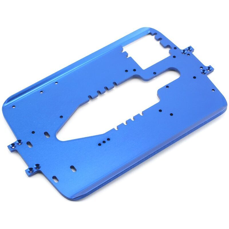 Traxxas Chassis 6061-T6 aluminum (4.0mm) (blue) (standard replacement for T-Maxx Classic) TRA5122R - tra5122r Traxxas Chassis 6061-T6 aluminum (4.0mm) (blue) (standard replacement for T-Maxx Classic) TRA5122R