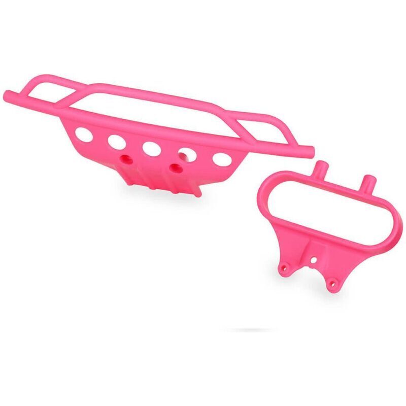 Traxxas Bumper front/ bumper mount front (pink) TRA5835P - tra5835p Traxxas Bumper front/ bumper mount front (pink) TRA5835P