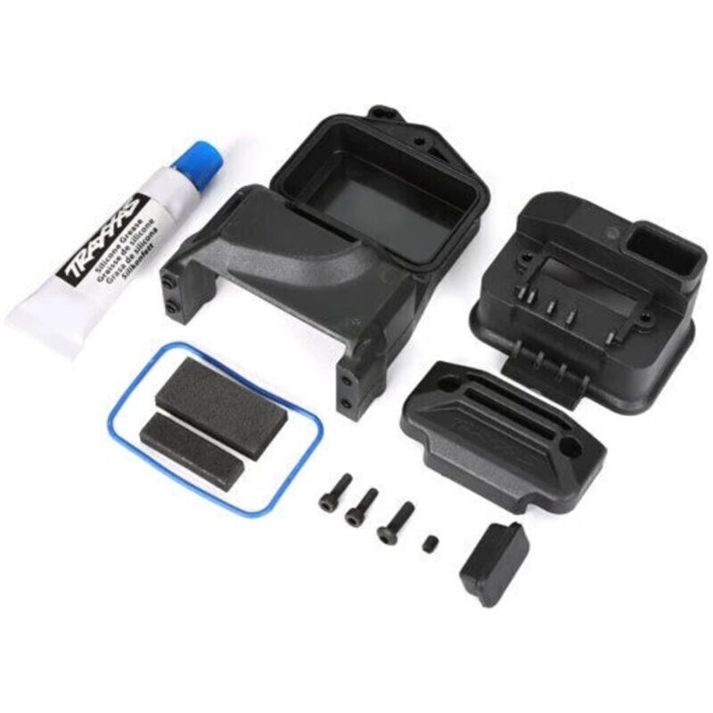 Traxxas Sealed Receiver Box w/Servo Mount & Foam Pads (Fits X-Maxx) TRA6424X