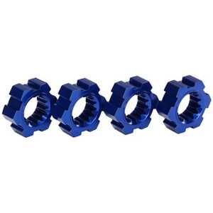 Traxxas Wheel hubs hex aluminum (blue-anodized) (4) TRA7756X