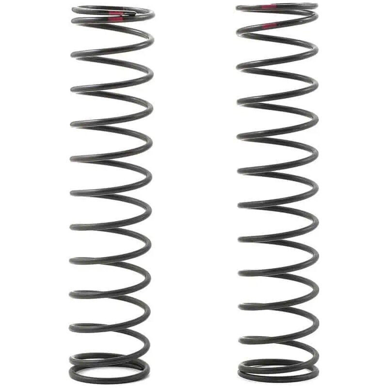 Traxxas Springs shock (natural finish) (GTX) (1.538 rate red stripe) (2) TRA7858