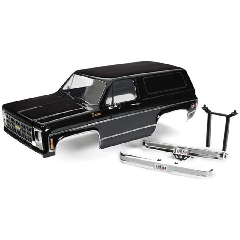 Traxxas Chevrolet Blazer 1979 Complete Black Body Pre-Painted