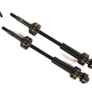 Traxxas Driveshafts rear steel-spline constant-velocity (complete assembly) (2) TRA9052X
