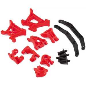 Traxxas Outer Driveline and Suspension Upgrade Kit extreme heavy duty red TRA9080R