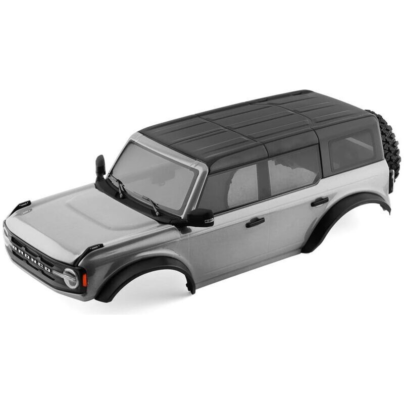 Traxxas TRX-4 2021 Ford Bronco Pro Scale Iconic Silver Body Kit Pre-Painted