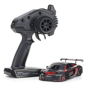 1/28 Kyosho Mini-Z Audi R8 2016 LMS Body - Black/Red
