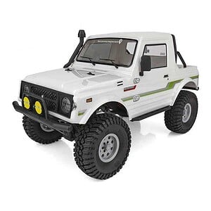 1/10 Enduro Bushido Trail Truck 4X4 RTR Rock Crawler w/2.4GHz Radio White ASC40118