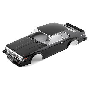 Killerbody 1980 Skyline 2000 Turbo GT-ES 1/10 Touring Car Black Body Pre-Painted