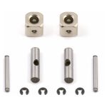 RC Car Steering Servo Mount Kit. Precision metal parts for RC car steering upgrade, durable and easy to install.